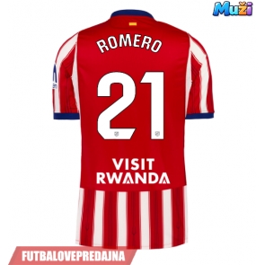 Lacne Muži Futbalové dres Atletico Madrid Cristian Romero #21 2026-27 Krátky Rukáv - Domáci